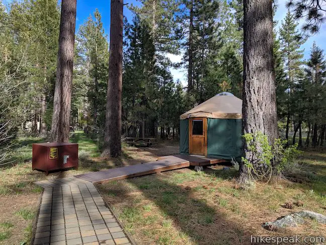 Fallen Leaf Campground Yurt