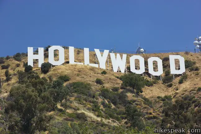 Trilha para o letreiro de Hollywood via Burbank Peak Trail