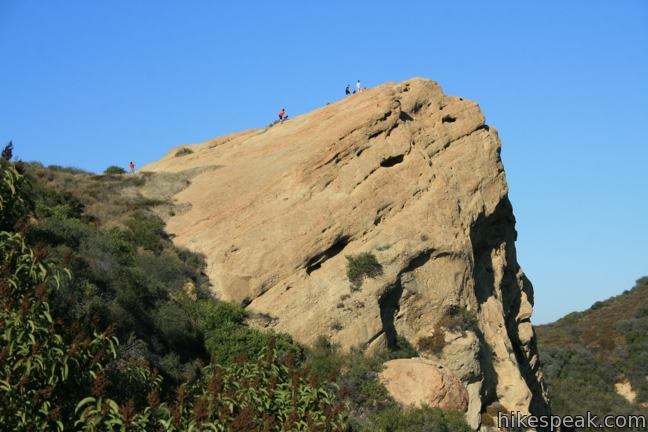 Eagle Rock from Trippet Ranch in Topanga State Park